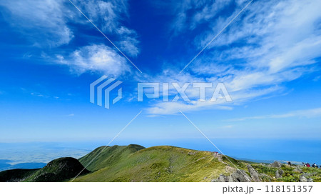 山形県&秋田県・鳥海山登山・青空 山形県&秋田県・鳥海山登山・青空 118151357