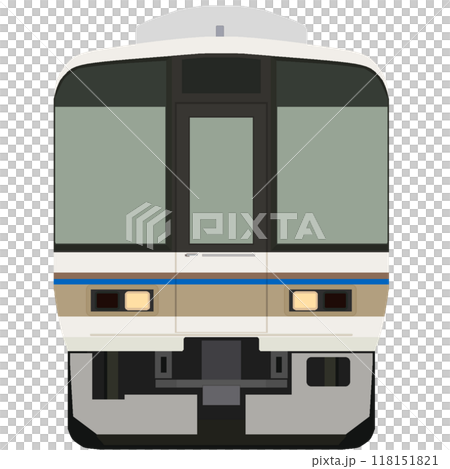Pixel art style Tokaido Line/Kosei Line 221 series (original large skirt) 118151821