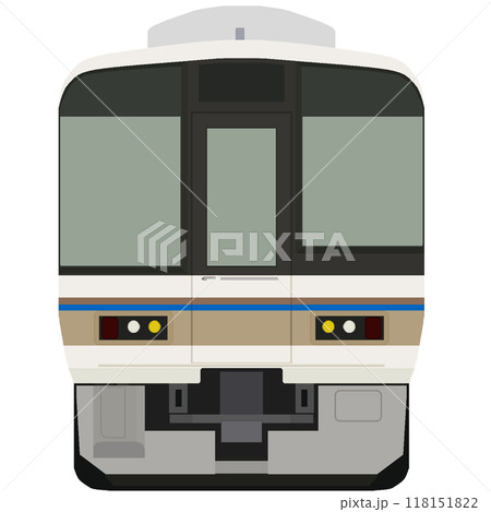 ドット絵風の東海道本線・湖西線221系（リニュアール車両） 118151822