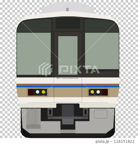 Pixel art style Tokaido Main Line/Kosei Line 221 series (renovated vehicle) 118151822