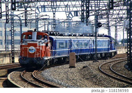 初秋の南会津へプッシュプル列車が行く…DL大樹『南会津』 118156593