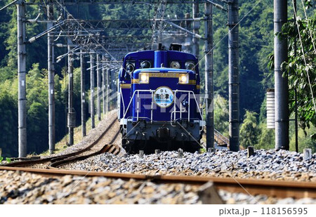 初秋の南会津へプッシュプル列車が行く…DL大樹『南会津』 118156595