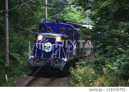 初秋の南会津へプッシュプル列車が行く…DL大樹『南会津』 初秋の南会津へプッシュプル列車が行く…DL大樹『南会津』 118156701