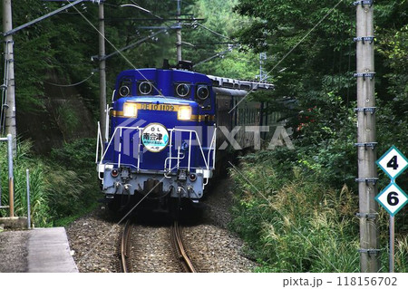 初秋の南会津へプッシュプル列車が行く…DL大樹『南会津』 初秋の南会津へプッシュプル列車が行く…DL大樹『南会津』 118156702