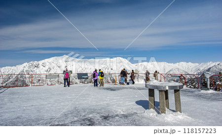 冬の大パノラマが楽しめる新穂高ロープウェイ展望台 118157223