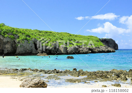 下地島のカヤッファビーチ 下地島のカヤッファビーチ 118158002