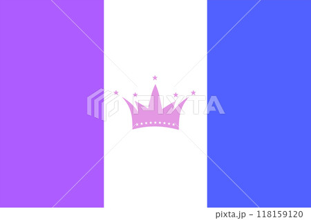 Drag pride flag background Illustration 118159120