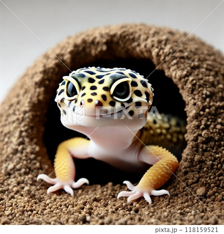 顔出すレオパ 顔出すレオパ 118159521