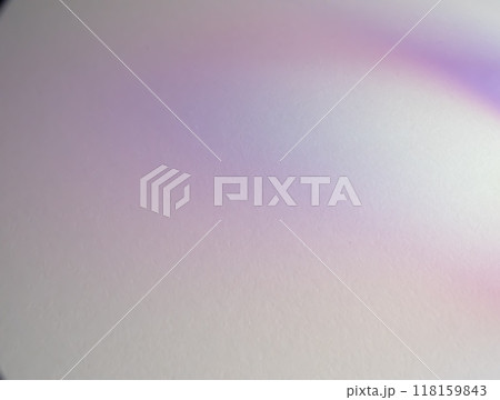 キラキラ　背景 テクスチャ オーロラ セロファン 虹 クリスタル スペクトル グラデーション 118159843