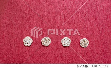 水引細工　和風背景 118159845