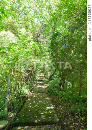 秋田市歴史散歩　平田篤胤の墓へ向かう道　秋田県 118160028