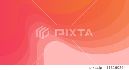 オレンジ　和柄　秋　背景	 118160264