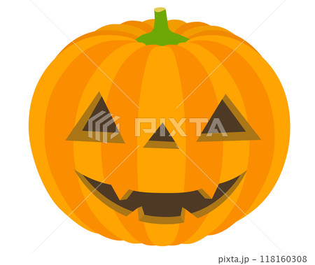 ハロウィンのカボチャ飾り2 ハロウィンのカボチャ飾り2 118160308