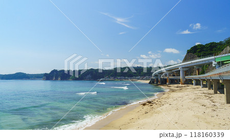 【千葉県勝浦市】勝浦中央海水浴場 118160339