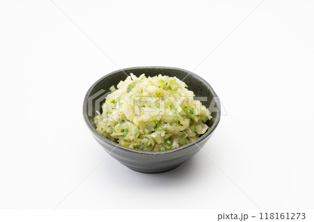 器に入ったねぎ塩だれ 器に入ったねぎ塩だれ 118161273