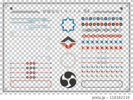 Japanese style heading set 94 118162110