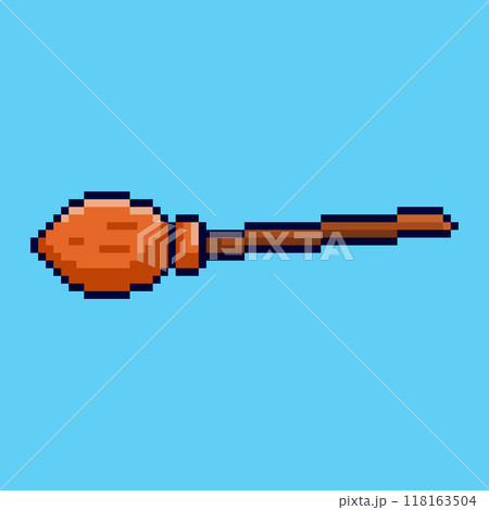 Pixel art flying broom game asset design Pixel art flying broom game asset design 118163504