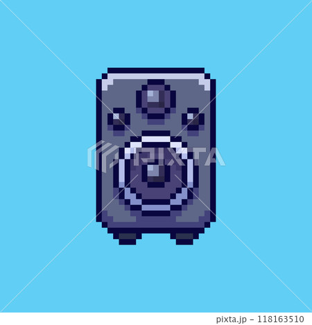 Pixel art speaker design Pixel art speaker design 118163510