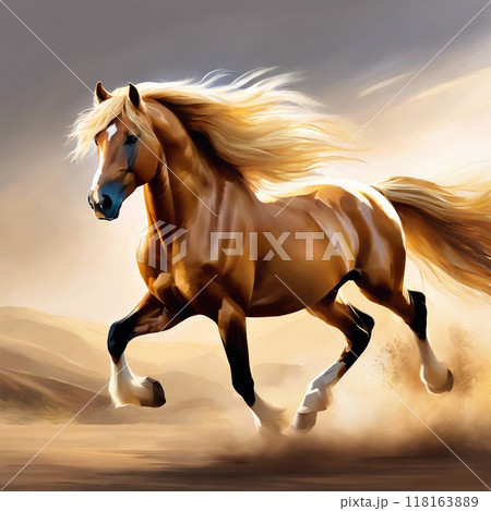 風を切る蹄音 118163889