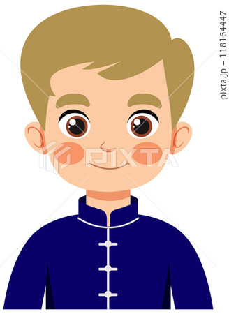 Smiling Boy in Traditional Attire Smiling Boy in Traditional Attire 118164447