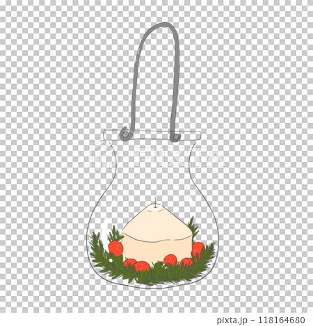 christmas, glass, candle 118164680