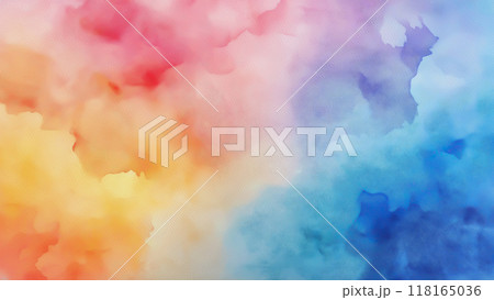 Abstract Watercolor Background with Color Gradients and Textured Surface Abstract Watercolor Background with Color Gradients and Textured Surface 118165036