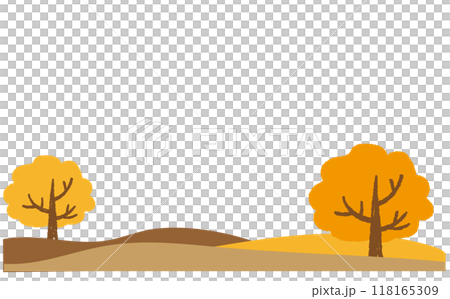 秋のボタニカルなゆるいイラスト 秋のボタニカルなゆるいイラスト 118165309