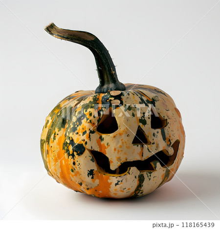 ハロウィンかぼちゃの可愛いお化けのカボチャのイラスト ハロウィンかぼちゃの可愛いお化けのカボチャのイラスト 118165439
