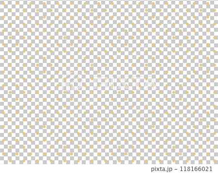 行儀小紋 日本伝統柄 シームレスの和柄素材 カラー:金バージョン 行儀小紋 日本伝統柄 シームレスの和柄素材 カラー:金バージョン 118166021