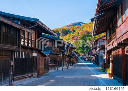 秋の奈良井宿 秋の奈良井宿 118166195
