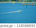 enjoy motorboat riding on the sea 118166692