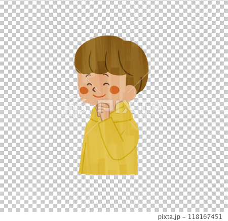 笑顔の男性-ガッシュ 118167451