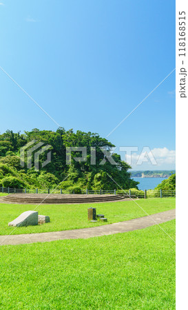 【千葉県勝浦市】八幡岬公園・子供の広場付近(休憩所) 【千葉県勝浦市】八幡岬公園・子供の広場付近(休憩所) 118168515