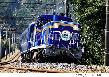 初秋の南会津へプッシュプル列車が行く…DL大樹『南会津』 118168606