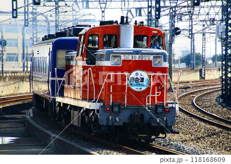 初秋の南会津へプッシュプル列車が行く…DL大樹『南会津』 118168609