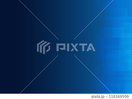 シンプルな濃い青色の四角形のグラデーション背景素材 シンプルな濃い青色の四角形のグラデーション背景素材 118169509