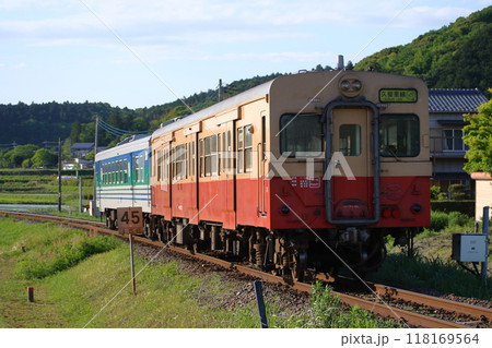 久留里線を走った旧型ディーゼルカー(キハ37+キハ30) 久留里線を走った旧型ディーゼルカー(キハ37+キハ30) 118169564