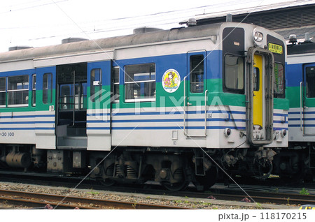 木更津派出に留置中の久留里線キハ30 118170215