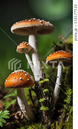 Close up of a mushroom  118177510