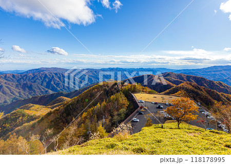 栃木県・日光市 半月山から望む絶景 栃木県・日光市 半月山から望む絶景 118178995