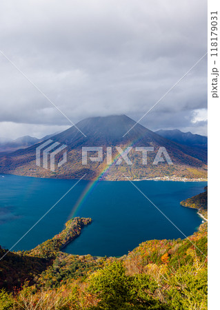 栃木県・日光市 半月山から望む絶景 栃木県・日光市 半月山から望む絶景 118179031