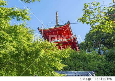 奈良 朝護孫子寺 青空に映える多宝塔 奈良 朝護孫子寺 青空に映える多宝塔 118179160