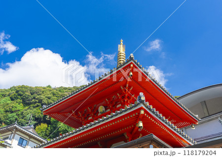 奈良　朝護孫子寺　多宝塔 118179204
