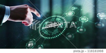 Crisis management concept. Procedure for finding a solution to the crisis 118181008
