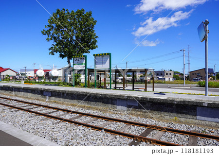 駅跡地さくら公園（旧新十津川駅） 118181193