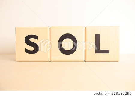 「SOL」の文字・イメージ 118181299