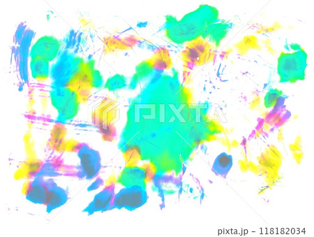カラフルなペイントの背景 118182034