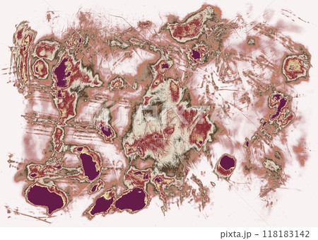 美しくて抽象的な手描き水彩テクスチャー素 118183142