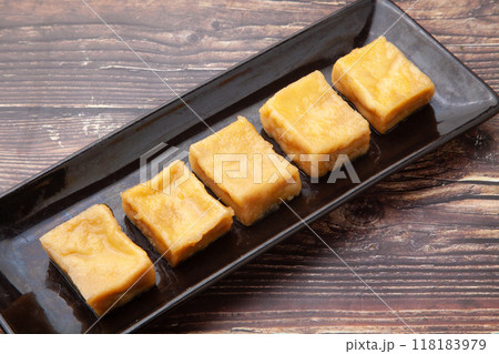 高野豆腐の揚げ煮 118183979