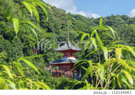 奈良 朝護孫子寺 多宝塔 奈良 朝護孫子寺 多宝塔 118184061
